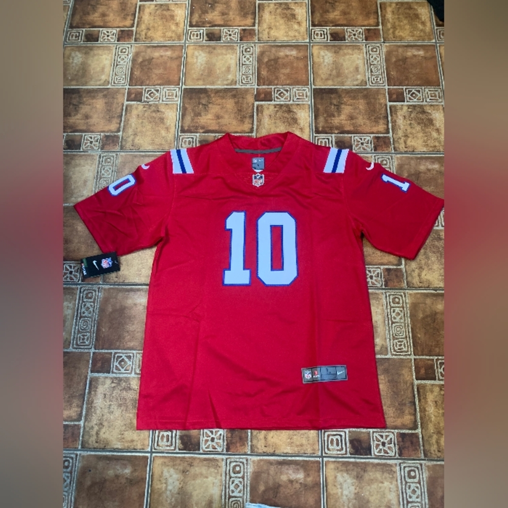 Nike New England Patriots 2025/26 Drake Maye Jersey Size L